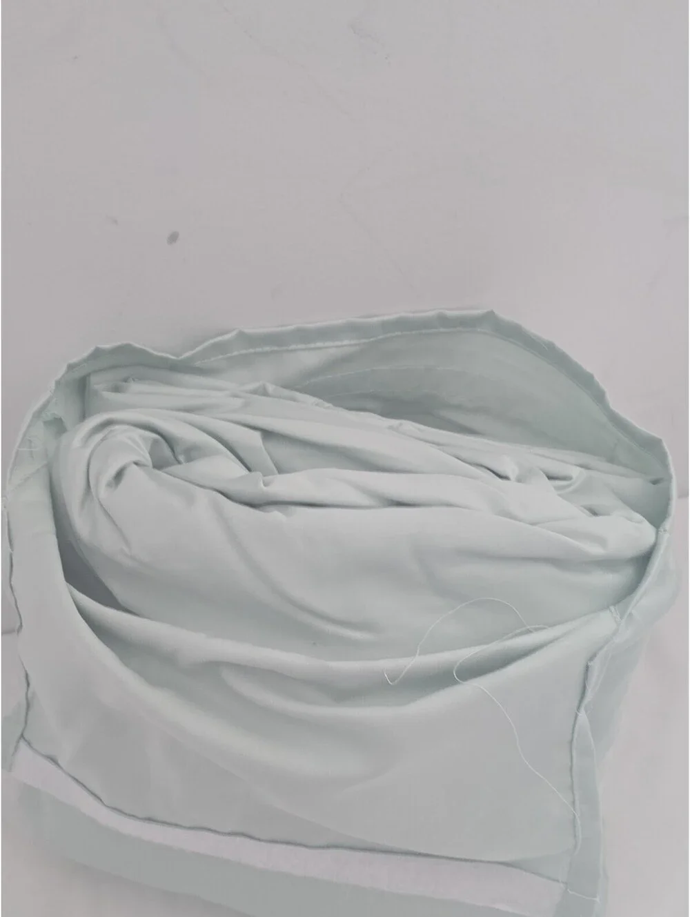 Hotel Signature Sateen 400TC 6pc Queen Sheet Set Egyptian Cotton Misty Blue